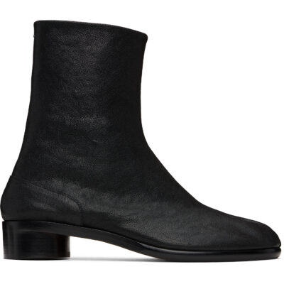 Maison Margiela Black Tabi Ankle Boots