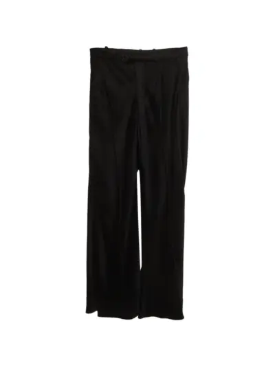 Maison Martin Margiela Pre-Owned Textured satin trousers - Black