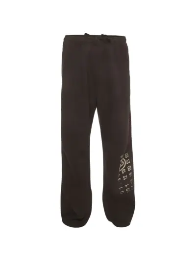 Maison Martin Margiela Pre-Owned logo-detail track pants - Black