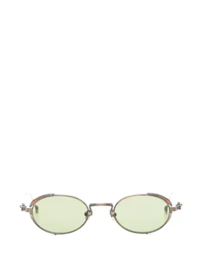 Matsuda oval-frame sunglasses - Brown