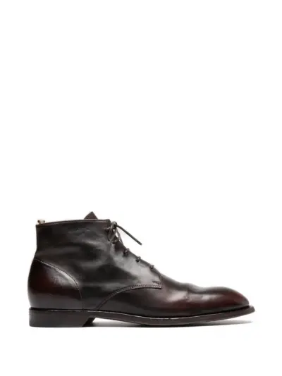 Officine Creative leather boots - Brown