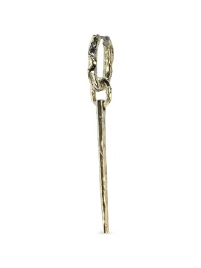 Parts of Four Deco mini spike earring - Gold