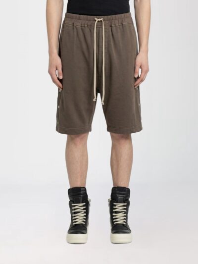 RICK OWENS DRKSHDW Shorts Men color Grey