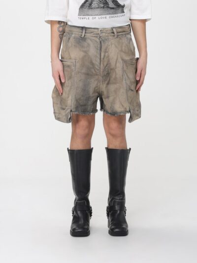 RICK OWENS DRKSHDW Shorts Men color Rust