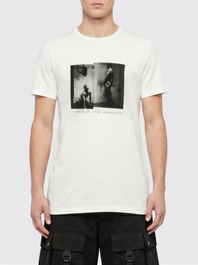 RICK OWENS DRKSHDW T-Shirt Men color Milk
