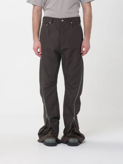 RICK OWENS Pants Men color Brown