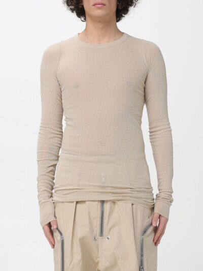 RICK OWENS T-Shirt Men color Sand