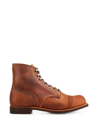 Red Wing Shoes Iron Ranger ankle boots - Brown