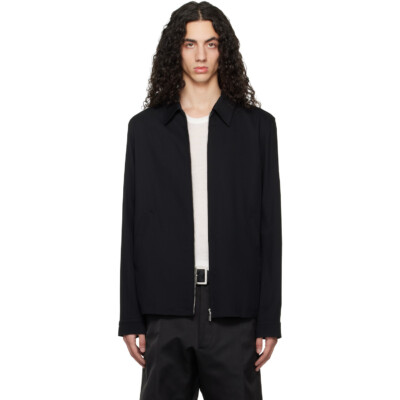 Rick Owens Black Temple Brad Jacket