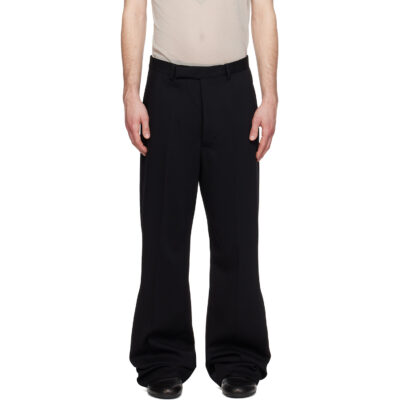 Rick Owens Black Temple Tailored Geth Trousers