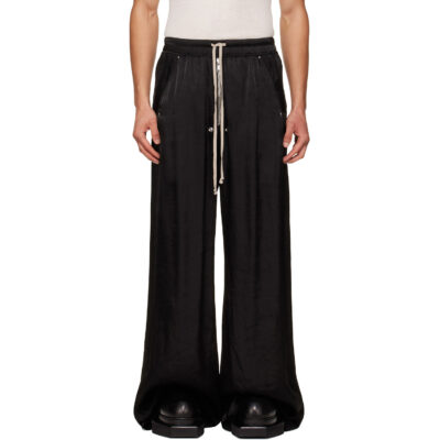 Rick Owens Black Temple Wide Bela Trousers