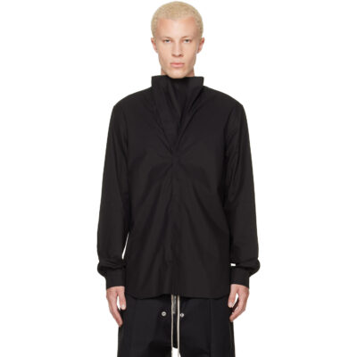 Rick Owens Black Tower Island Shirt