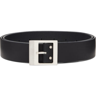 Rick Owens Black Tower Stooges Belt