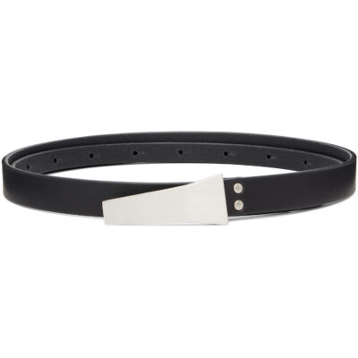 Rick Owens Black Tower Trunk Belt