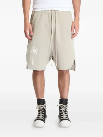 Rick Owens DRKSHDW Beveled Pods bermuda shorts - Neutrals