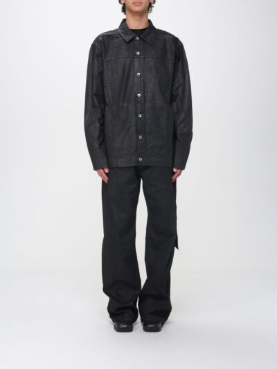 Rick Owens DRKSHDW Coated Cotton Denim Jacket