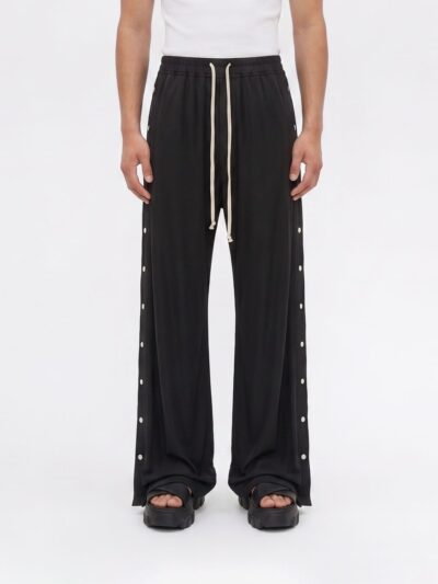 Rick Owens DRKSHDW Wide Pusher Wide-Leg Drawstring Jogging Trousers