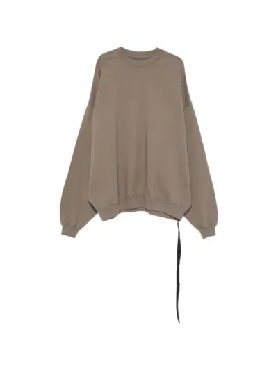 Rick Owens DRKSHDW oversized crew-neck sweatshirt - Brown