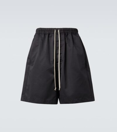 Rick Owens Faun faille Bermuda shorts