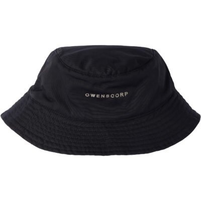 Rick Owens Kids Black Hollywood Gilligan Bucket Hat