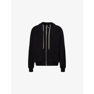 Rick Owens Mens Rick Owens Windbreaker Zip-Up Cotton Hoody