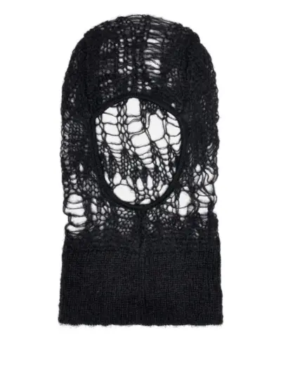 Rick Owens Skull balaclava - Black