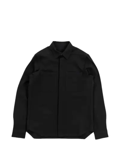 Rick Owens Work patch-pocket shirt - Black