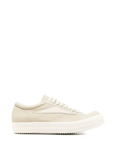 Rick Owens contrast panel sneakers - Neutrals