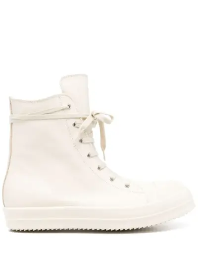 Rick Owens hi-top sneakers - White