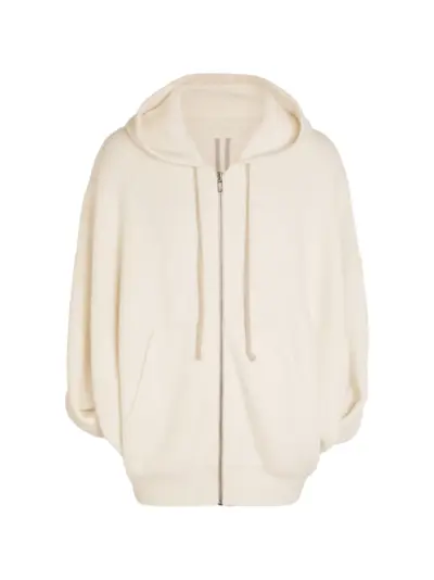 Rick Owens zip-up hoodie - Neutrals