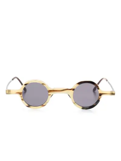 Rigards round-frame sunglasses - Yellow