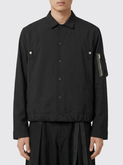 SACAI Jacket Men color Black