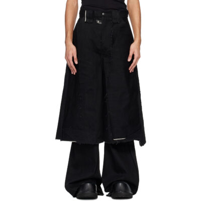 Swampgod Black 3/4 Fisolo Trousers