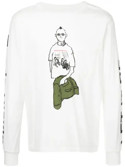 Takahiromiyashita The Soloist printed T-shirt - White