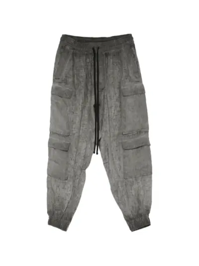 Thom Krom drawstring cargo pants - Grey