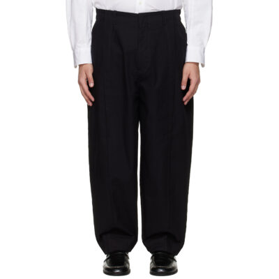 Toogood Black 'The Librarian' Trousers