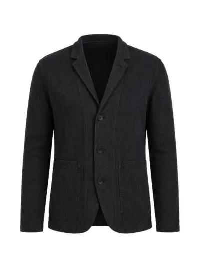 Transit corduroy-effect blazer - Grey