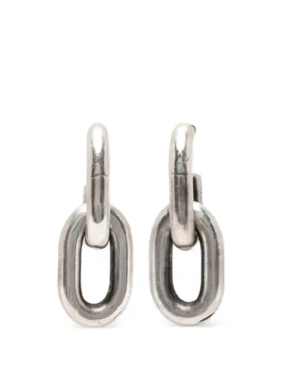WERKSTATT:MÜNCHEN anchor-chain earrings - Silver