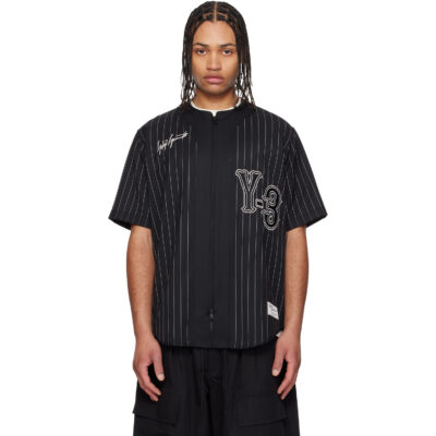 Y-3 Black Elite 5 Baseball Shirt