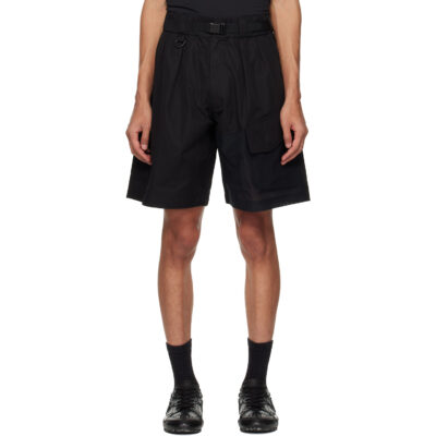 Y-3 Black UT Wideleg Cargo Shorts