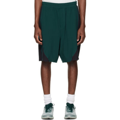 Y-3 Green Ultralight Woven Shorts