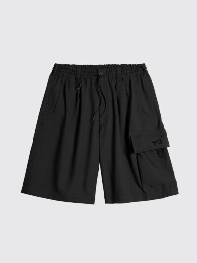 Y-3 Shorts Men color Black