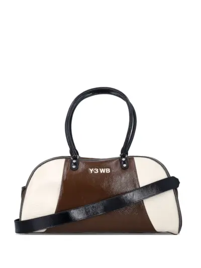 Y-3 Y-3 WB panelled tote bag - Brown