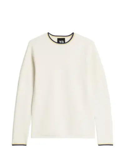Y-3 x Wales Bonner raglan-sleeve sweater - White