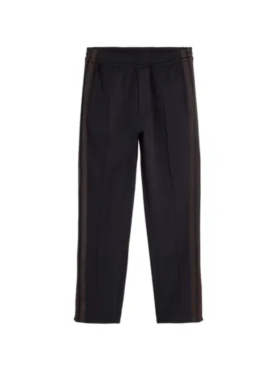 Y-3 x Wales Bonner side-stripe track pants - Black