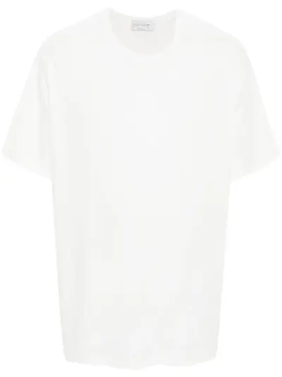 Yohji Yamamoto crew-neck cotton T-shirt - White