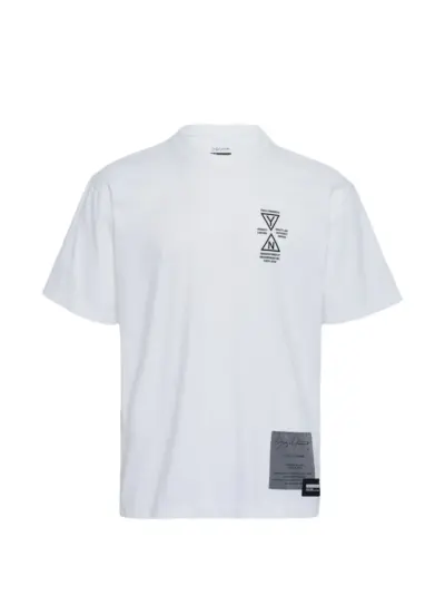 Yohji Yamamoto x Neighborhood logo-print T-shirt - Grey