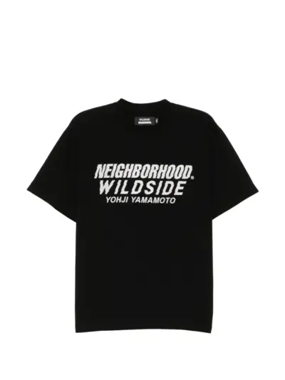 Yohji Yamamoto x Neighborhood short-sleeved T-shirt - Black