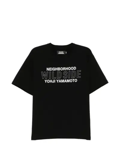 Yohji Yamamoto xNeighborhood short-sleeves T-shirt - Black