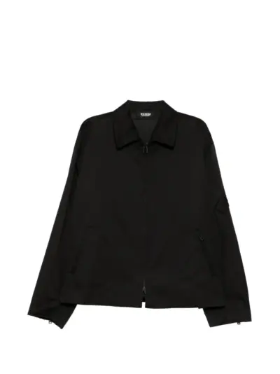 Yohji Yamamoto xSaeko Tsuemura cotton chino jacket - Black